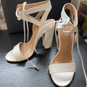White heels